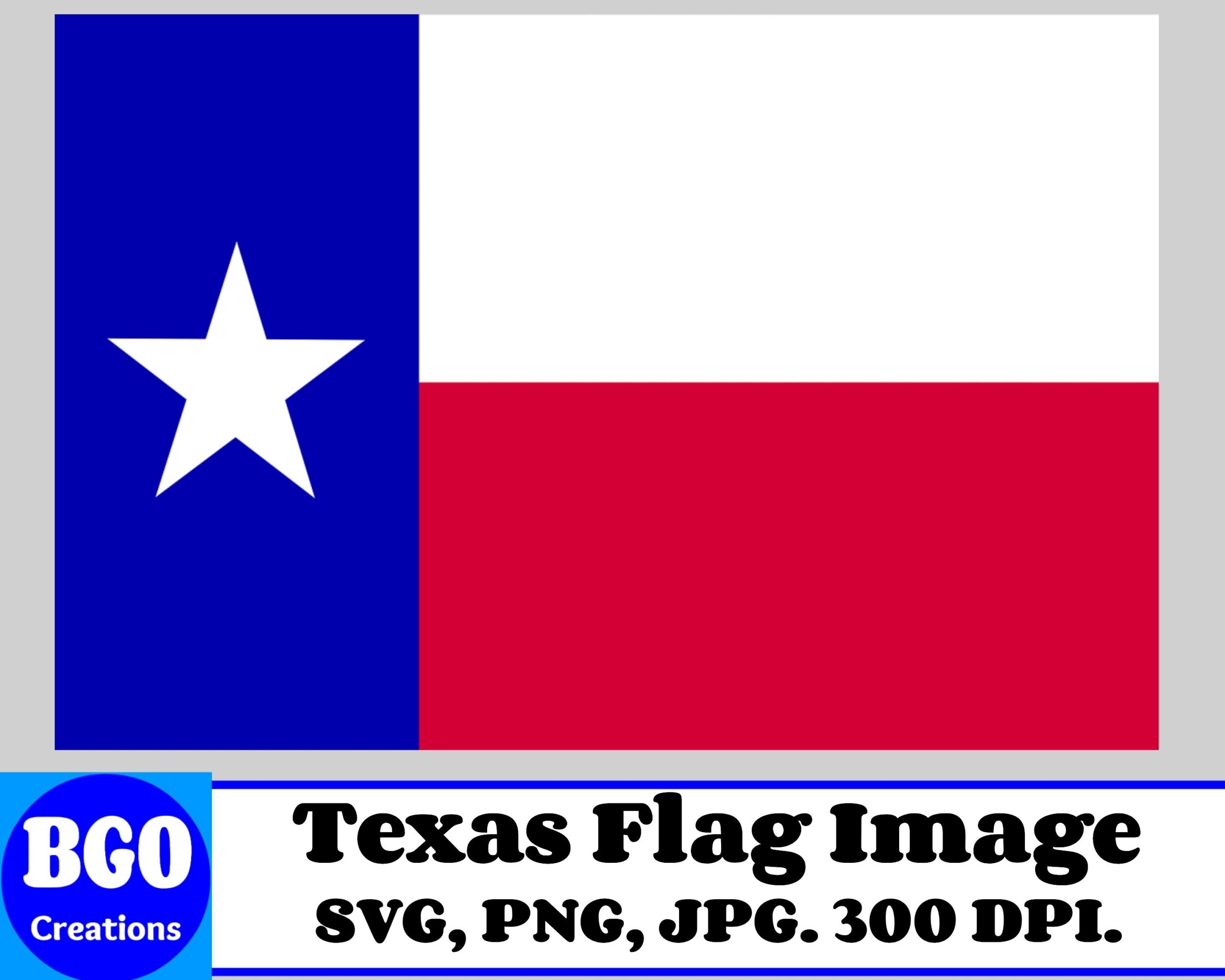 Texas Flag SVG Texas Layered SVG Texas Flag Clipart Printable Commercial Use Instant Download Etsy Canada