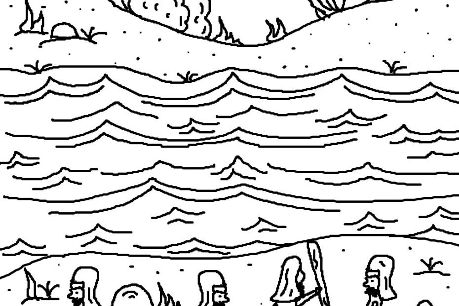 The 10 Plagues Of Egypt Coloring Pages