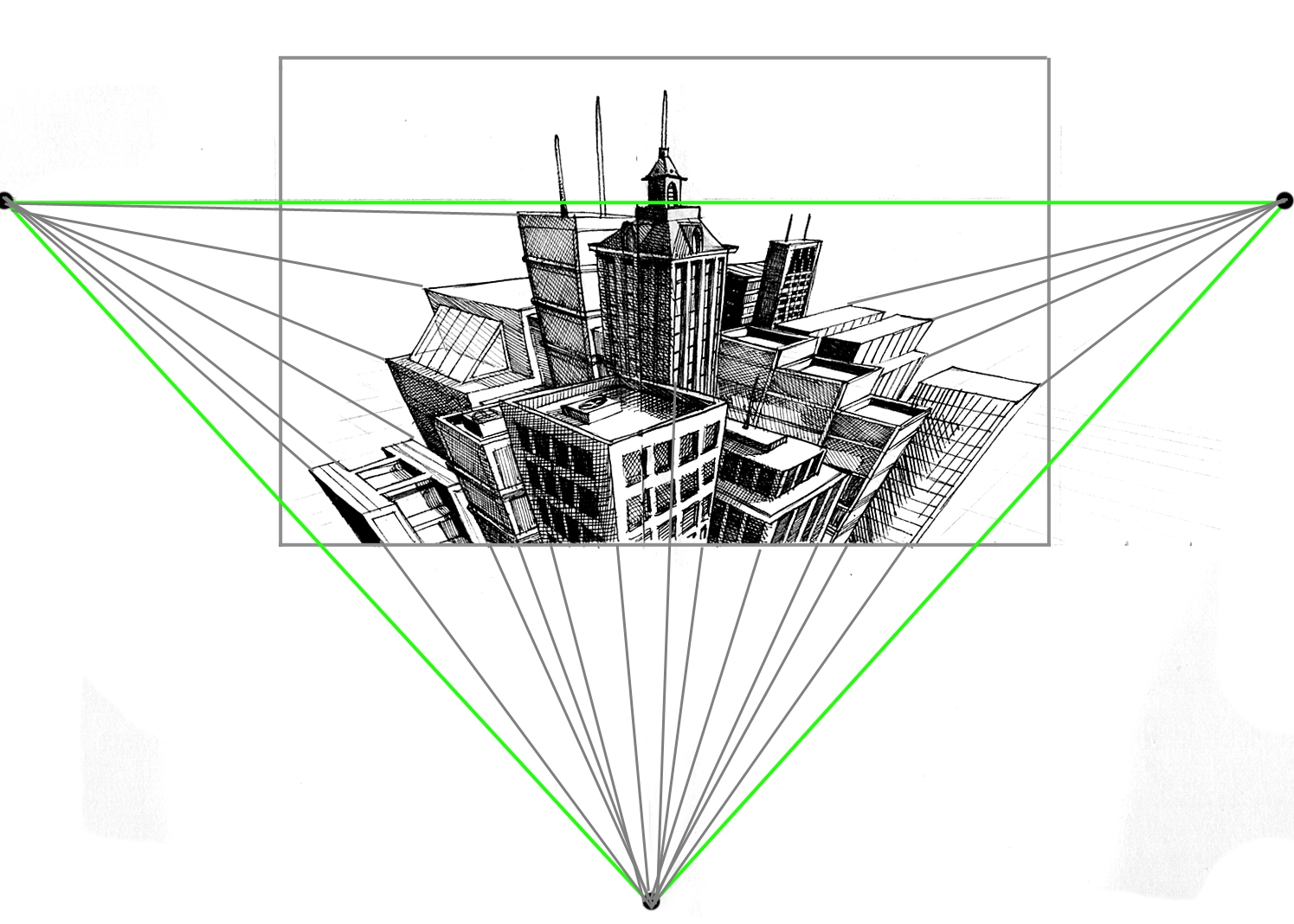 The Basics Of Three Point Perspective Craftsy