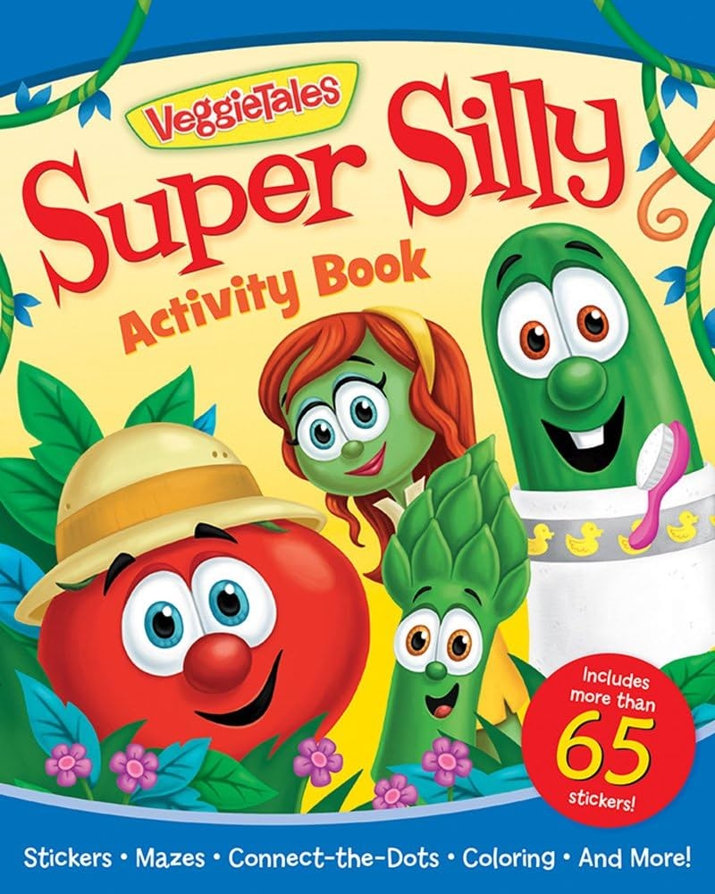 veggietales live coloring book