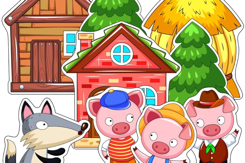 Three Little Popular Pigs Printables