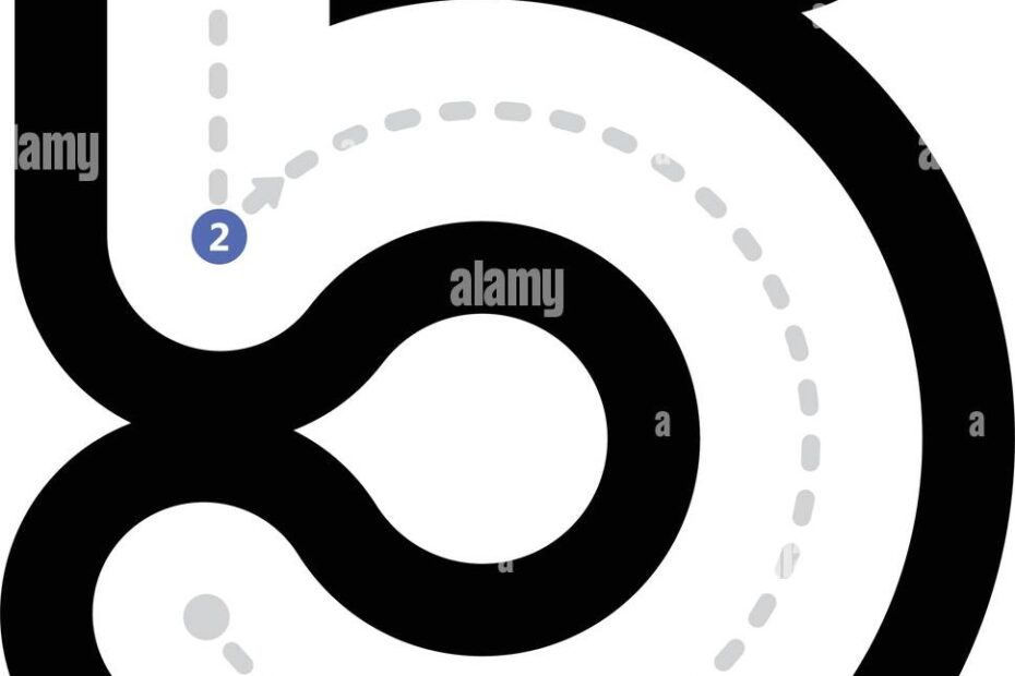 Tracing Number 5 Cut Out Stock Images U0026 Pictures Alamy