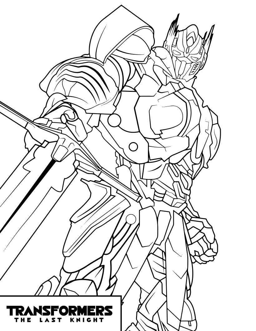Transformers Coloring Pages Printable For Free Download