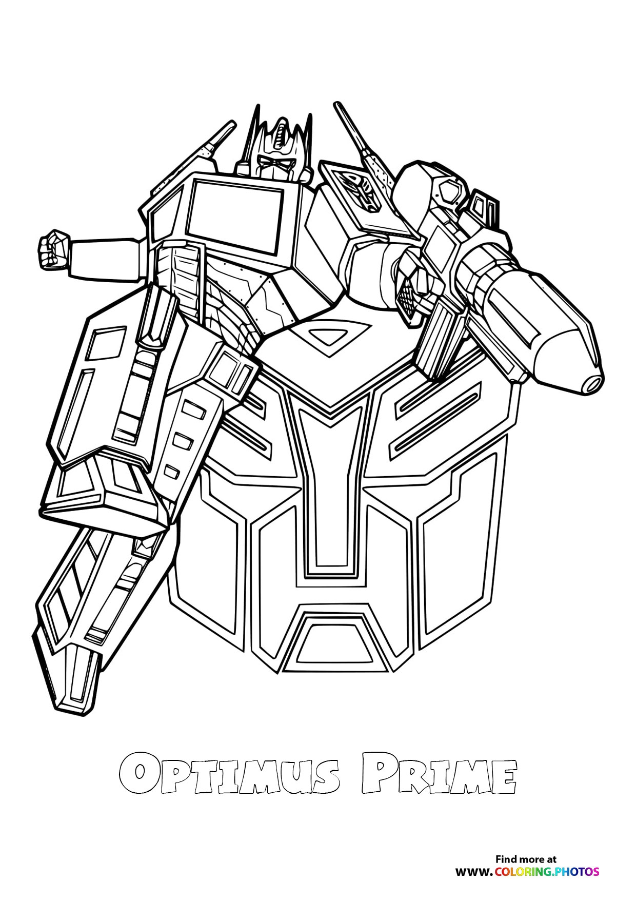 transformers coloring pages printable