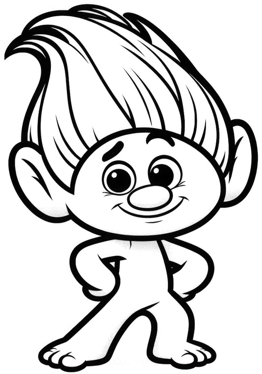 Trolls Coloring Pages 34 Free Sheets To Color