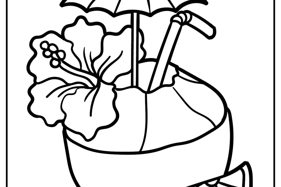 Tropical Coloring Pages 100 Free Printables
