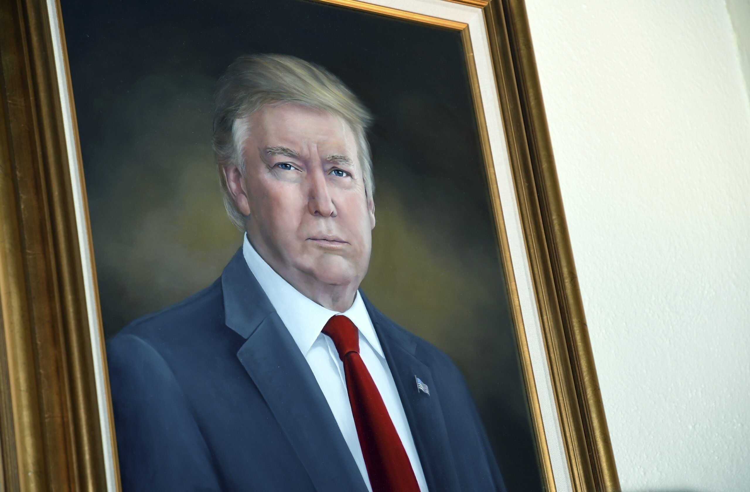 Trump Calls On Polis To Remove purposefully Distorted Portrait Of Himself Hanging In The Colorado Capitol POLITICO