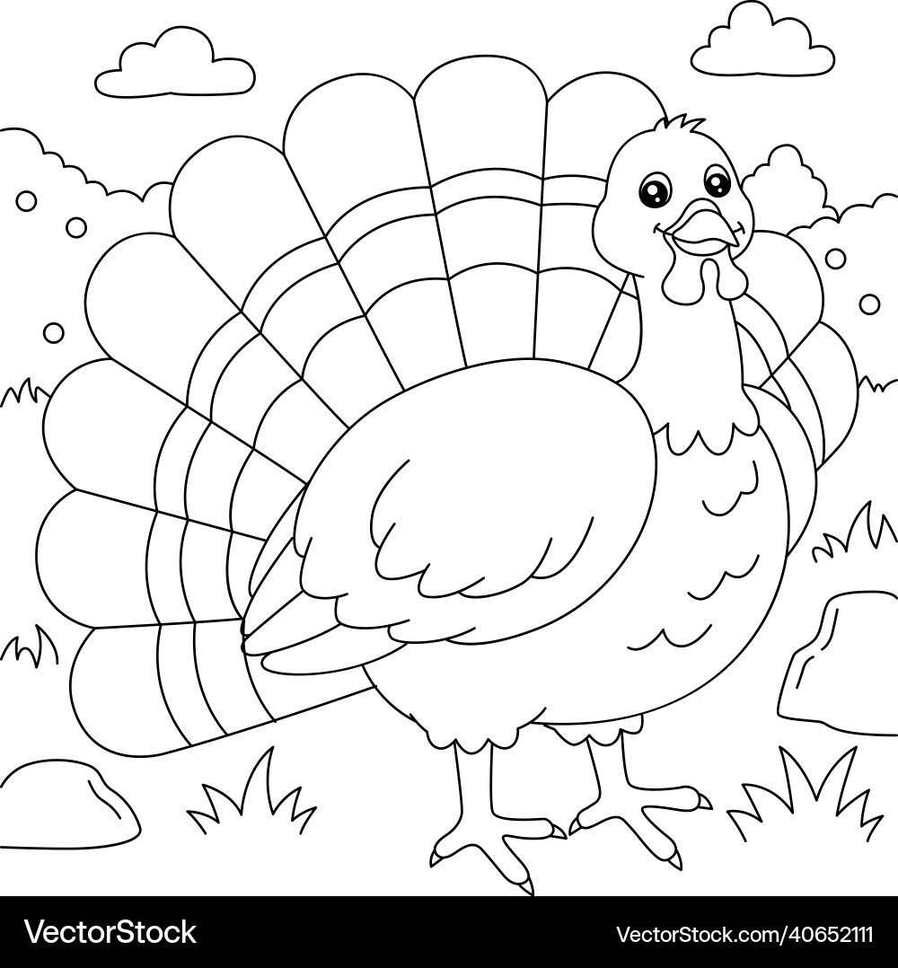 turkey coloring sheets free printable