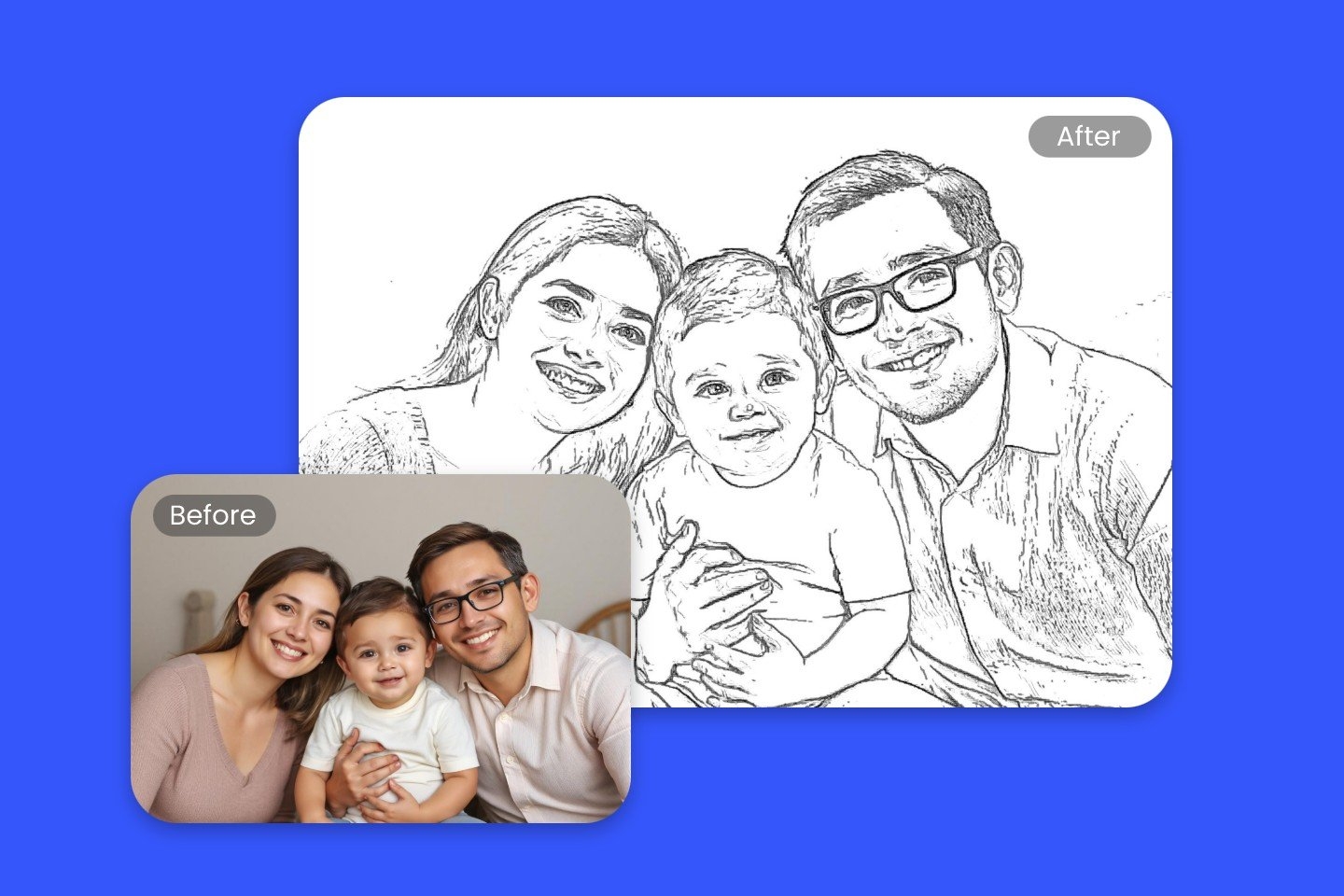 picture to line drawing