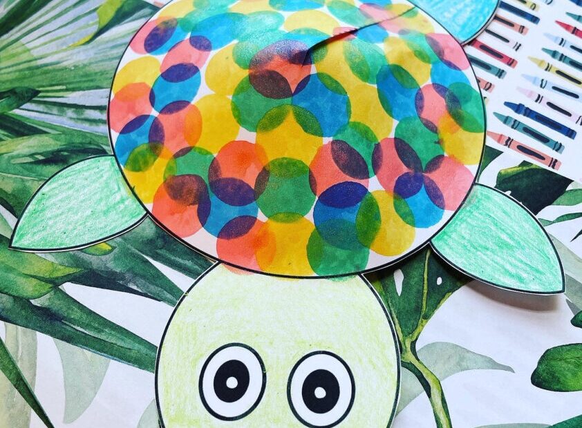 Turtle Craft For Preschool With Free Templates The Hollydog Blog
