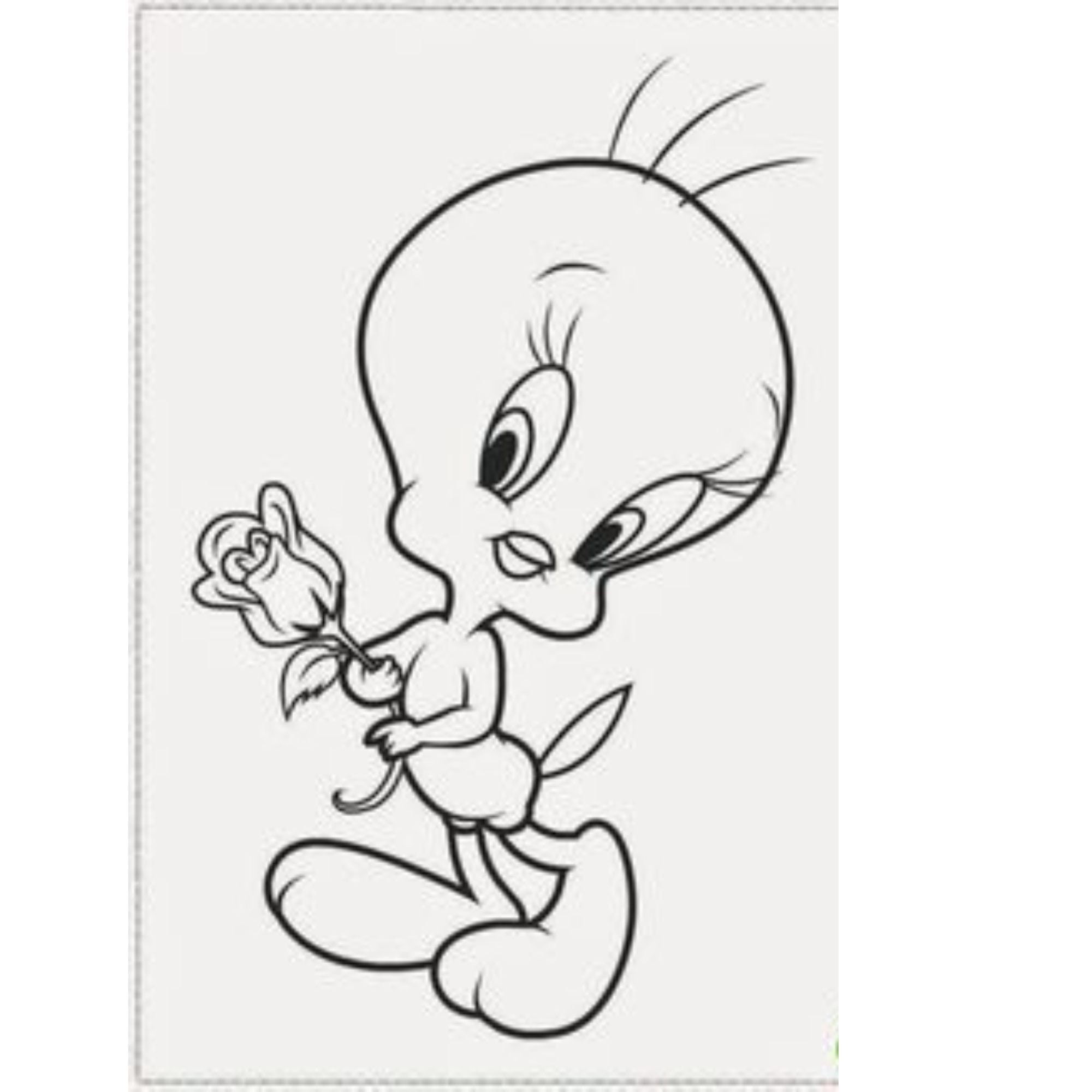 TWEETY BIRD Coloring PDF Pages For Kids Instant Download 14 