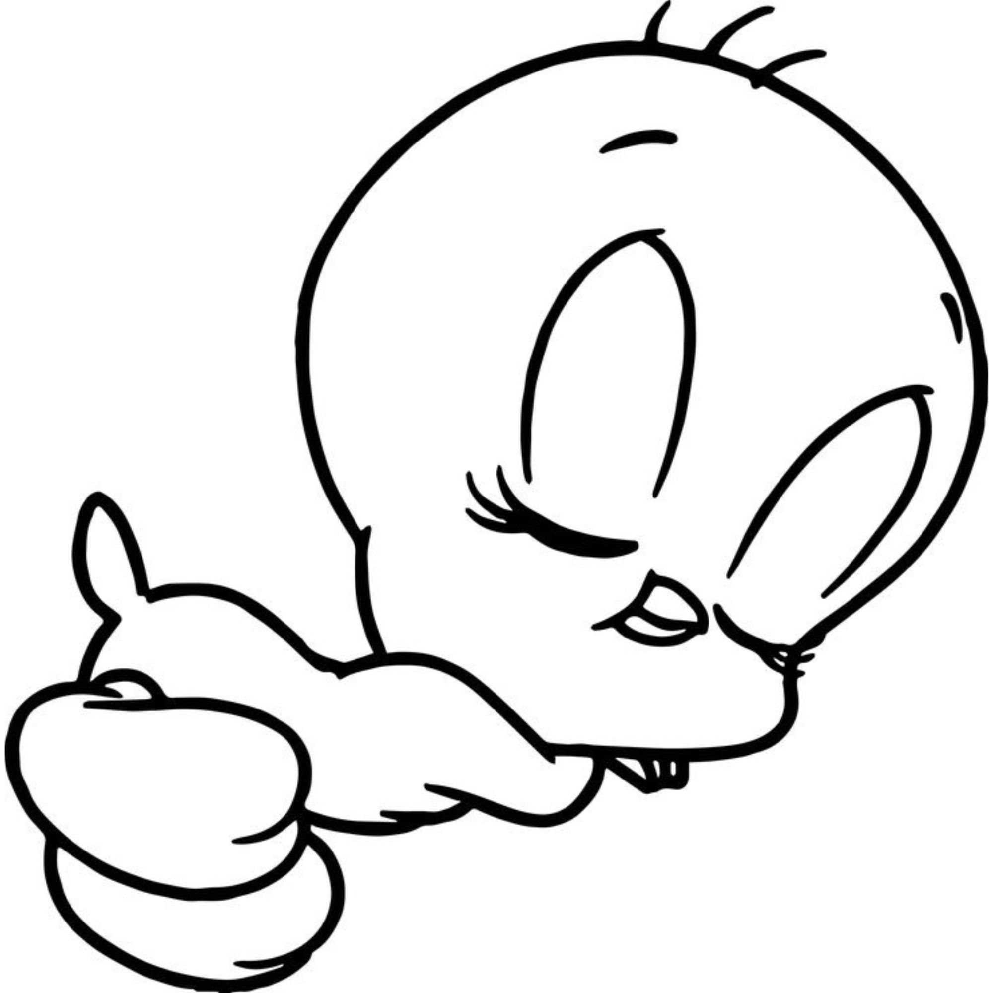 tweety bird free coloring sheet