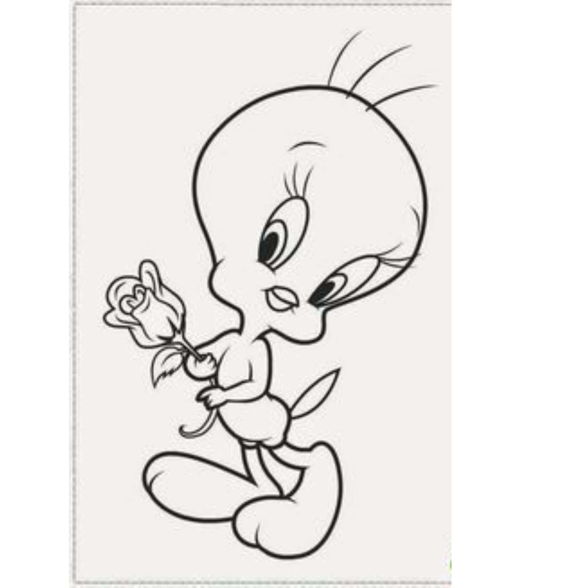 TWEETY BIRD Coloring PDF Pages For Kids Instant Download 14 Pages Etsy