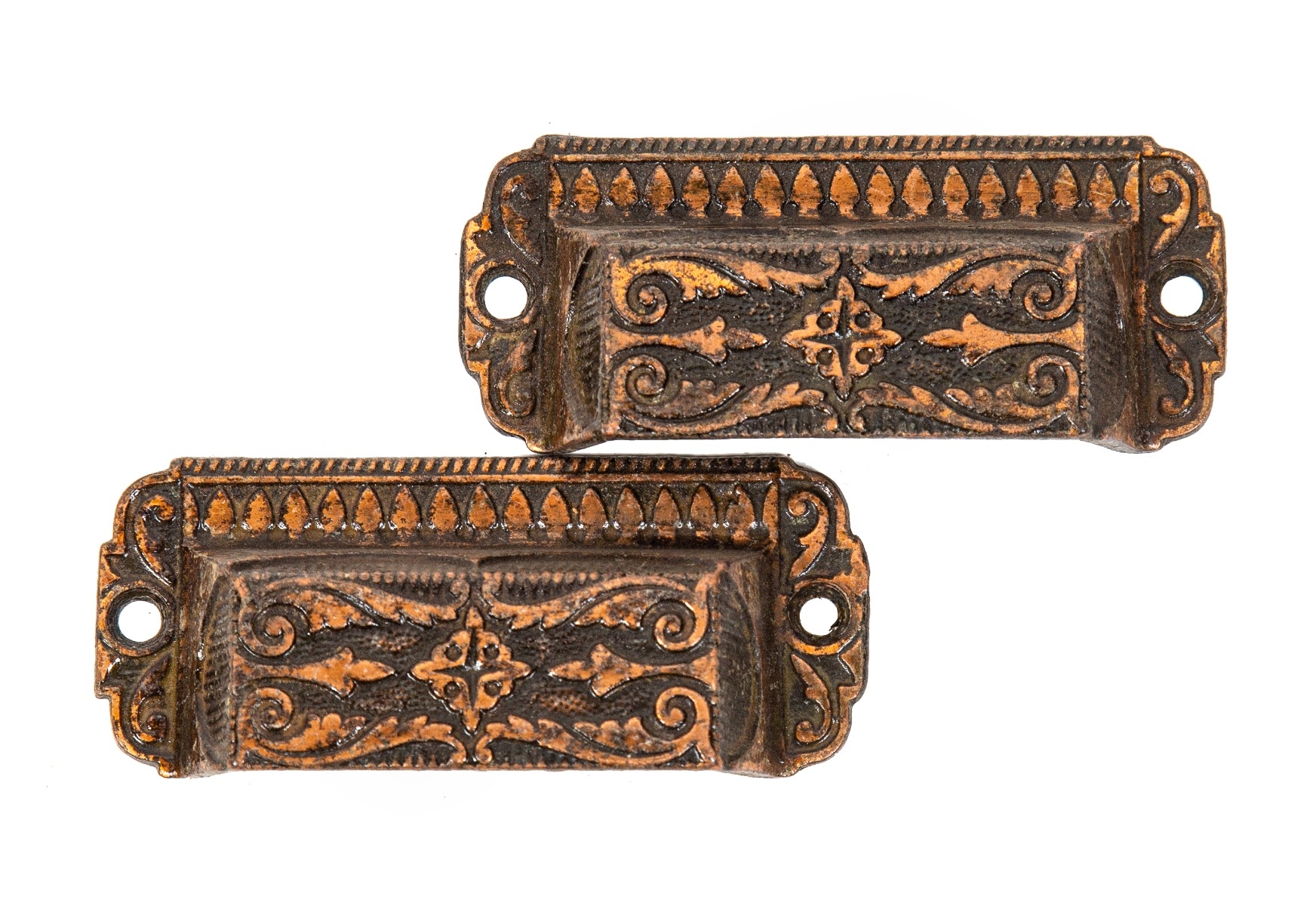 antique drawer pulls