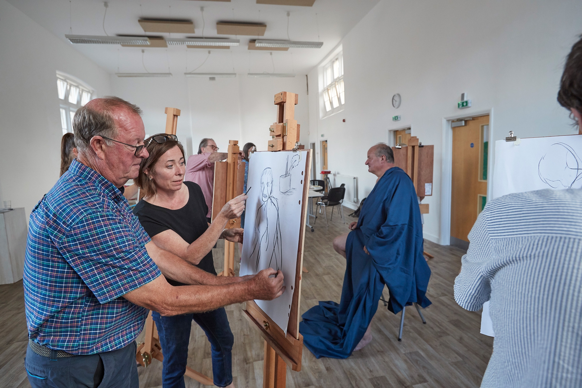 Untutored Life Drawing Single Pose Saturday 2 Half day Sessions Yardley Arts