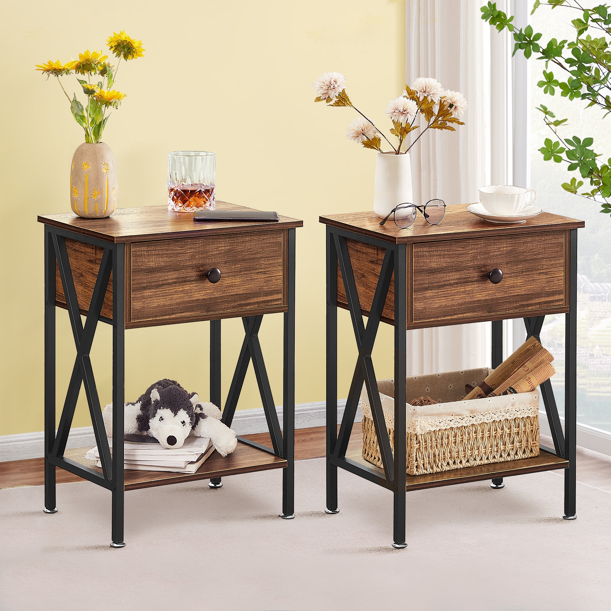side table with drawer