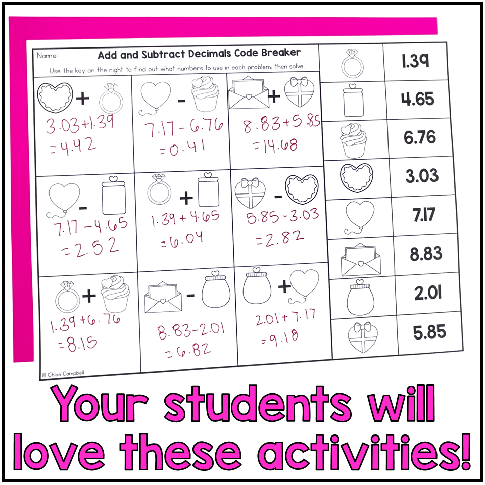 math worksheet 5th grade