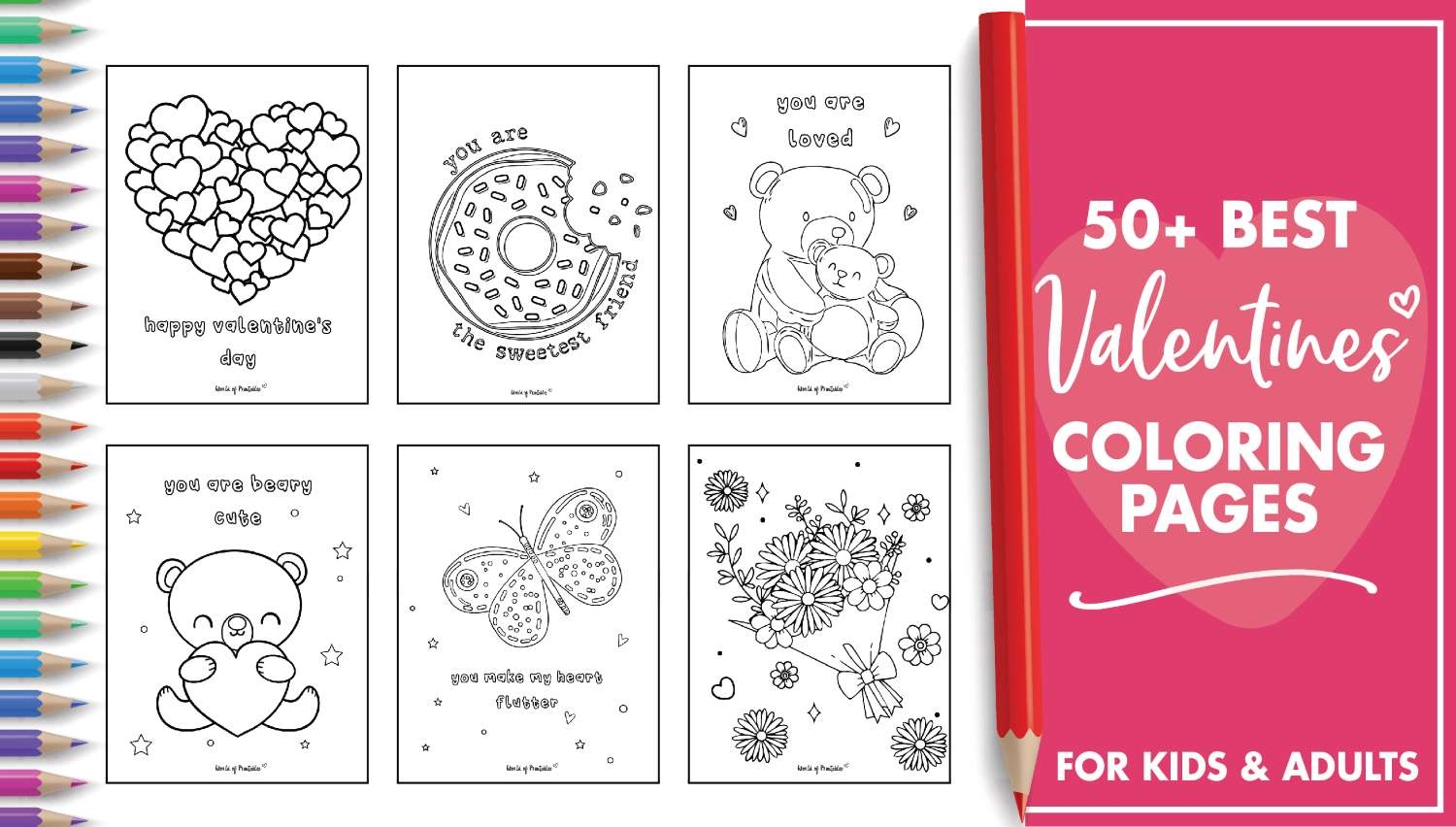 Valentines Printable World Of Printables