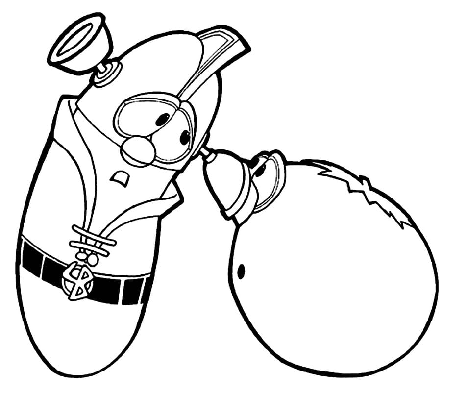 Veggietales Larry And Bob Coloring Page Download Print Or Color Online For Free