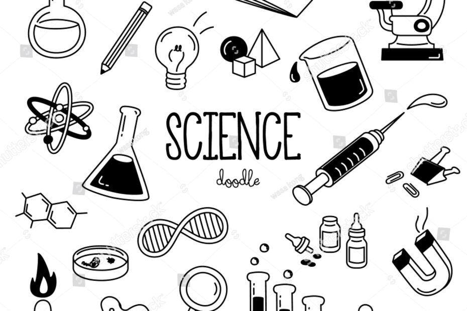 Vektor Stok Science Doodle Hand Drawing Styles Science Tanpa Royalti 1072261439 Shutterstock