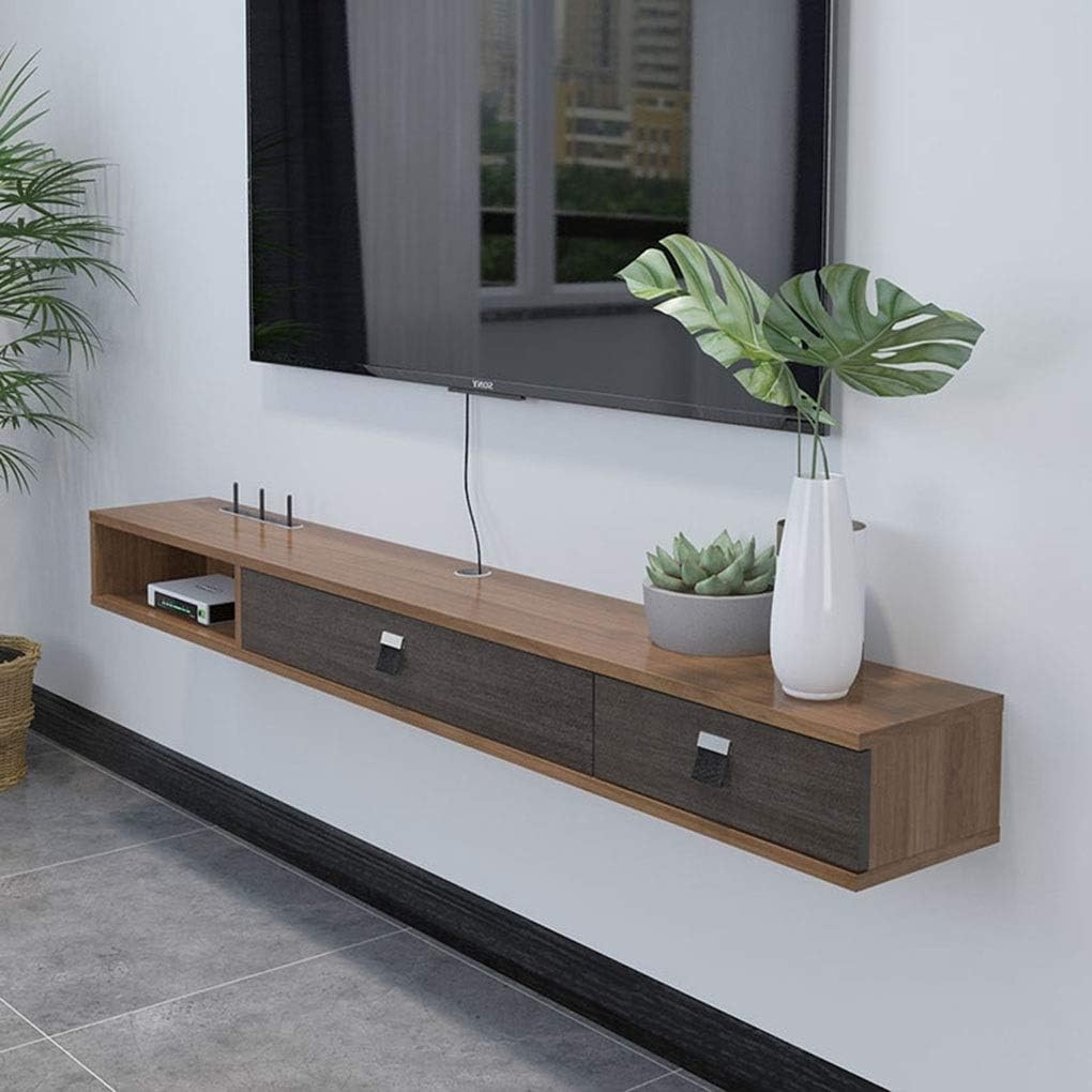 floating shelf with drawer