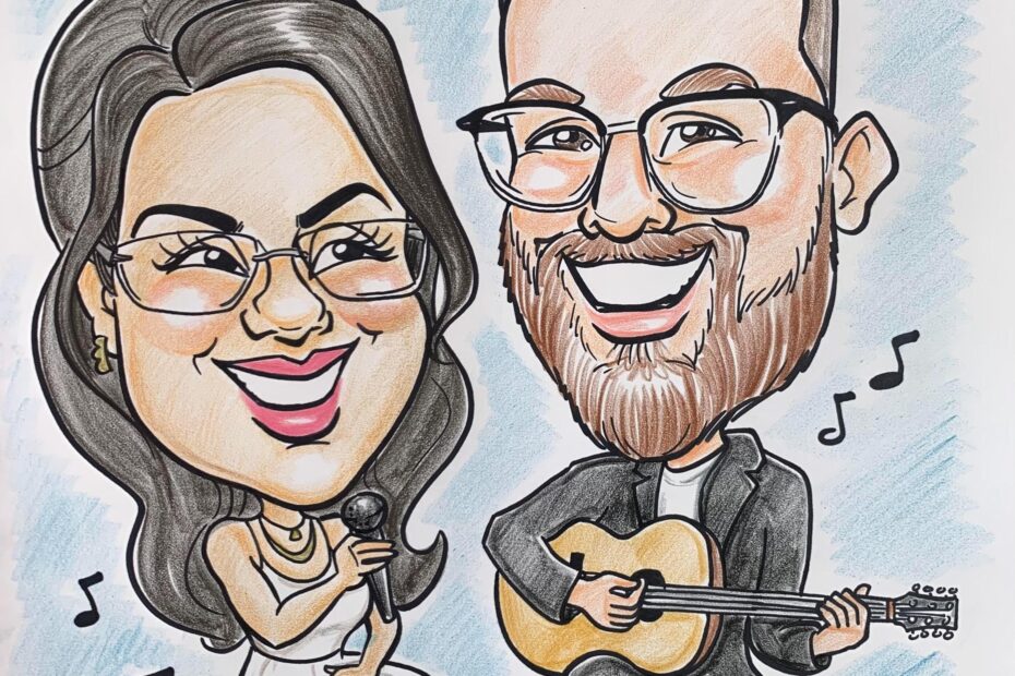 Wedding Caricature Approx 11
