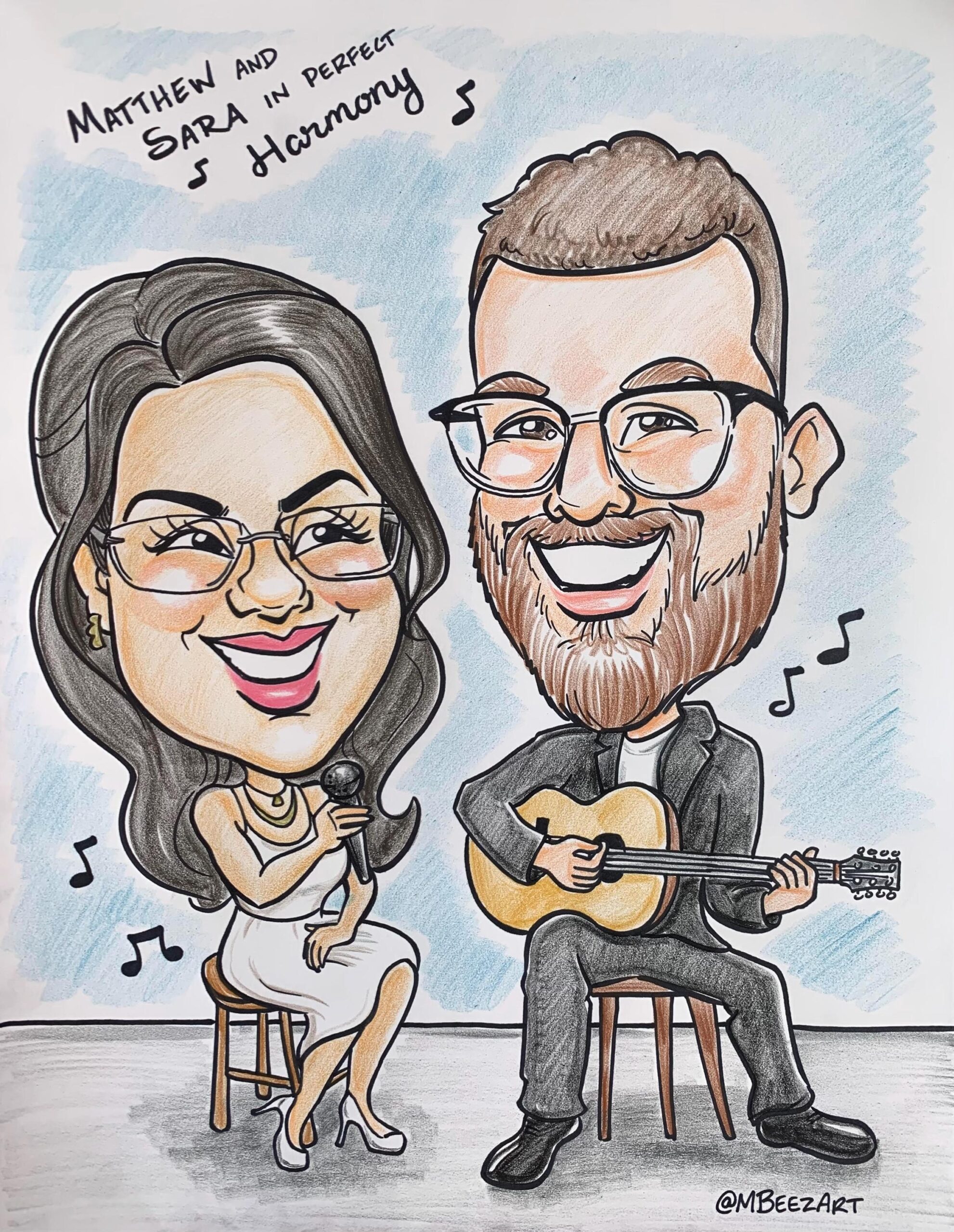 Wedding Caricature Approx 11