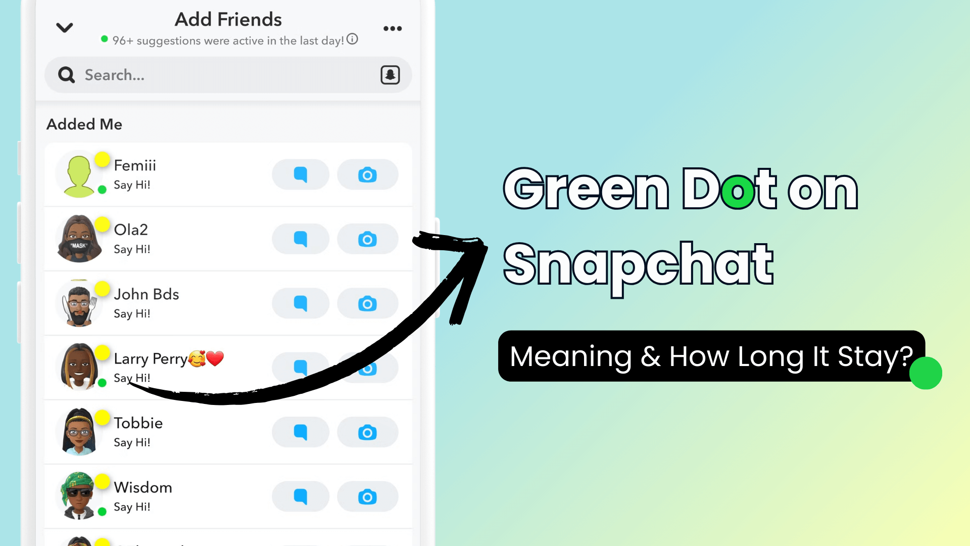 What Does The Green Dot Mean On Snapchat 2025 Updates 