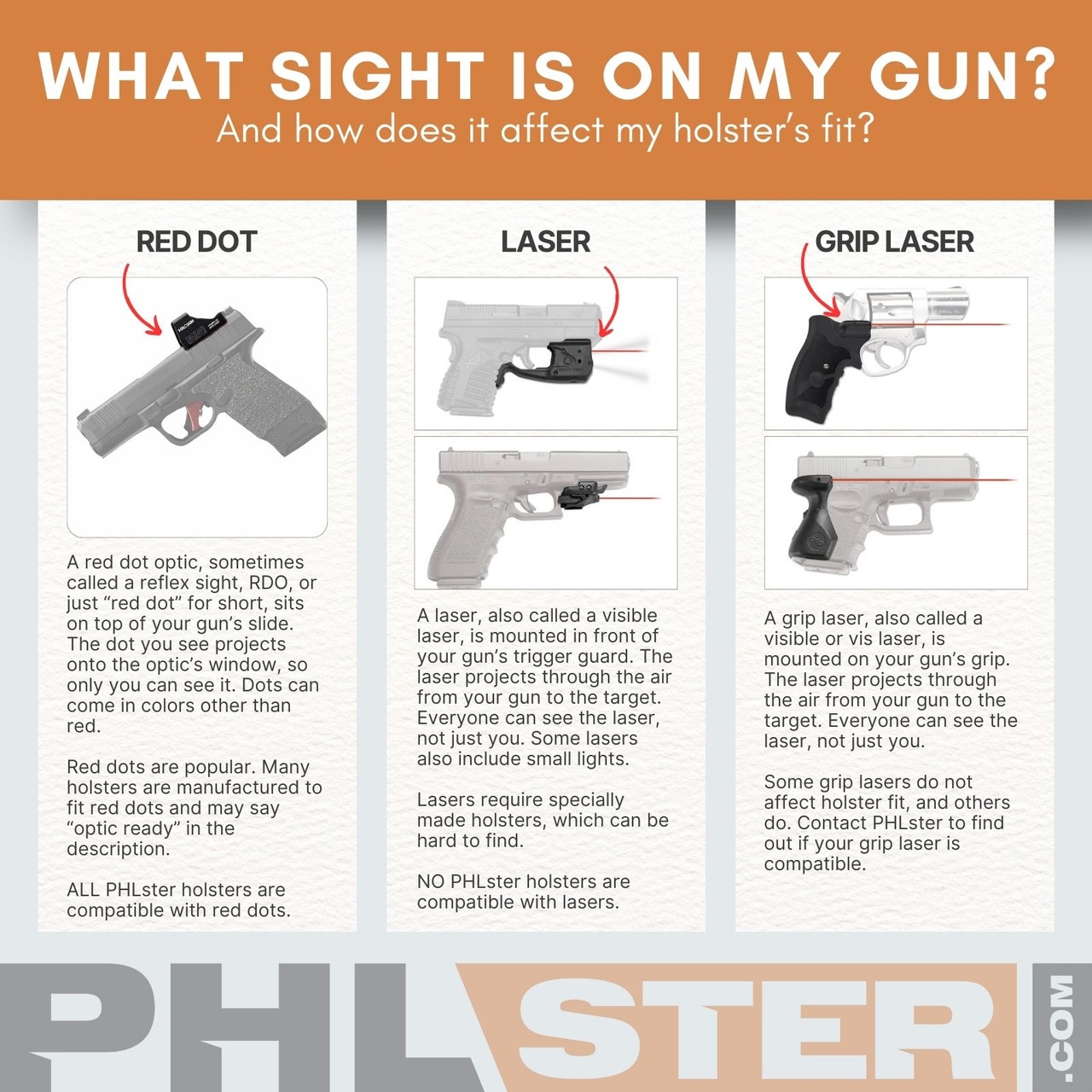 What Sight Is On My Gun PHLster