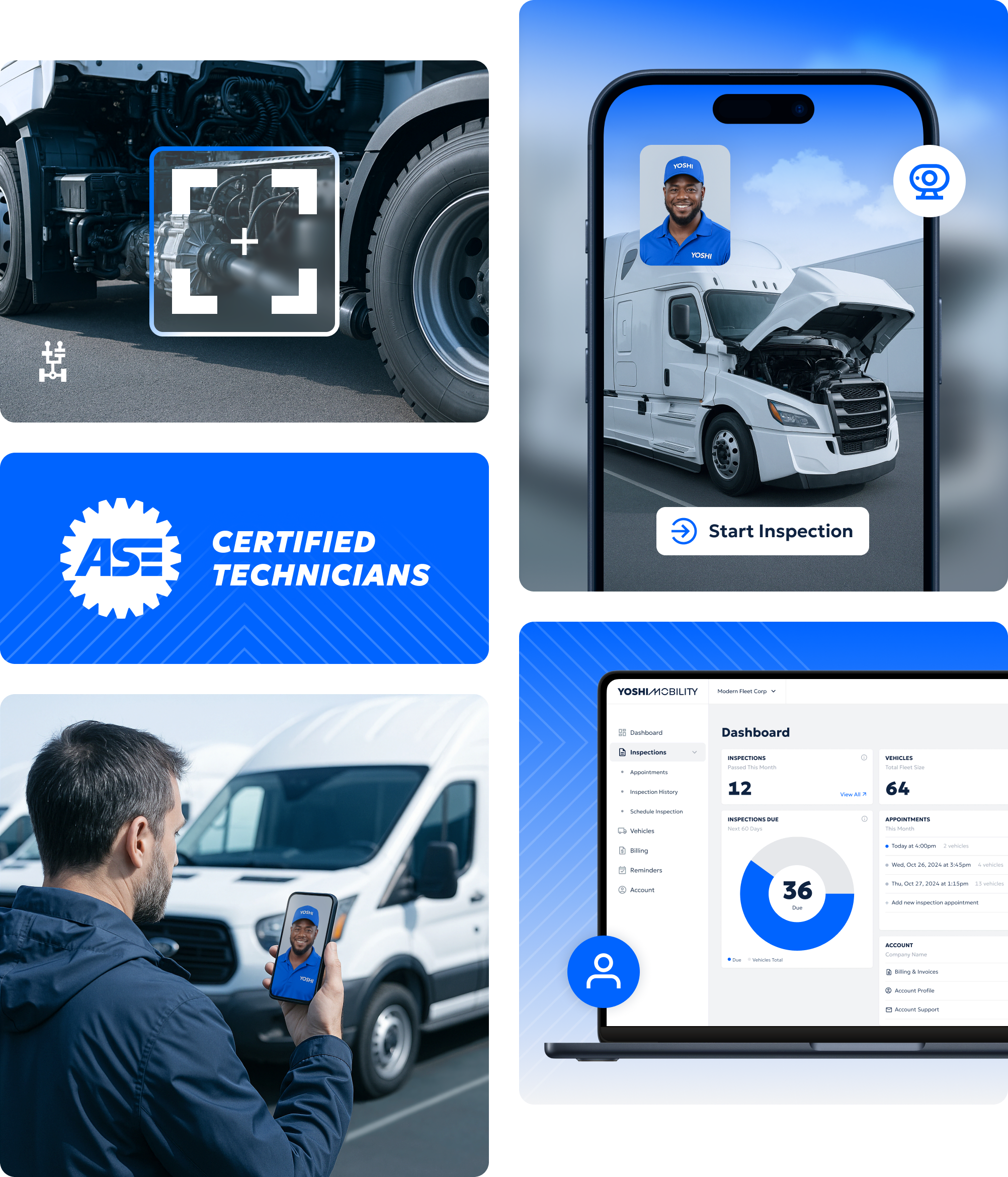 Yoshi Mobility Certified DOT Vehicle Inspections Near You