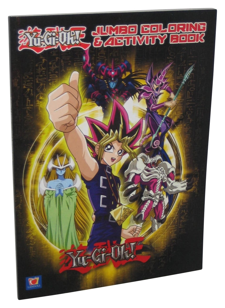 Yu Gi Oh Jumbo Coloring U0026 Activity 2020 Landoll Paperback Book Walmart