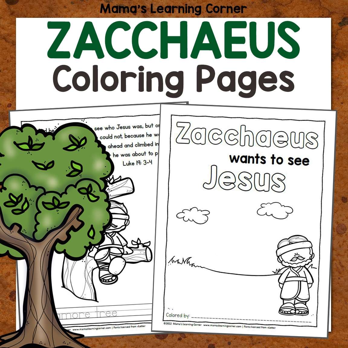 free images of zacchaeus